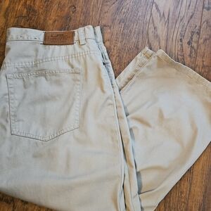 Ralph Lauren Khaki Capris Sz 12